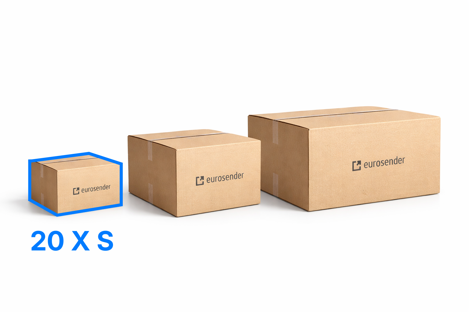 20 x Small Box (23 x 22 x 13 cm) FREE SHIPPING